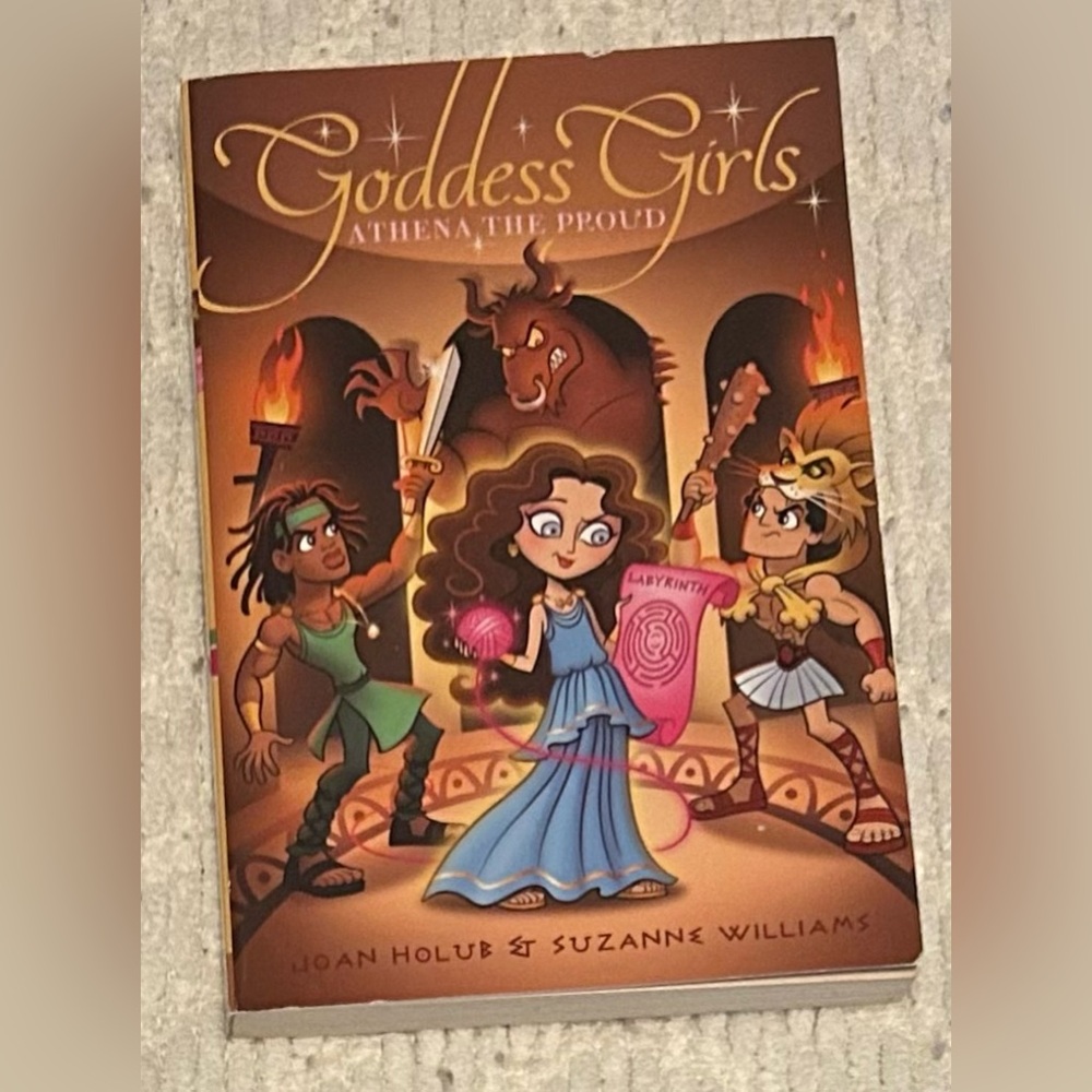 Goddess Girl Athena The Proud By Joan Holub And Suzanne Williams (paper cover)
